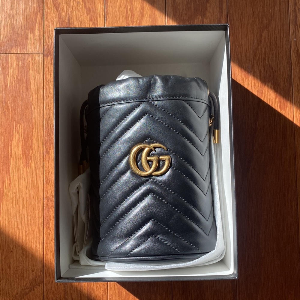 Gucci Marmont Bucket Bag